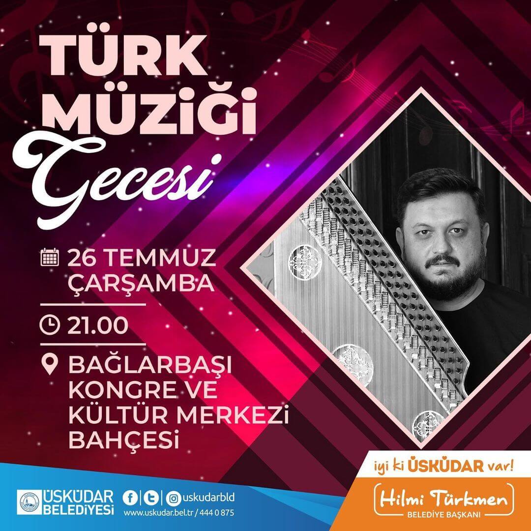 Üsküdar Belediyesi - Türk Müziği Gecesi